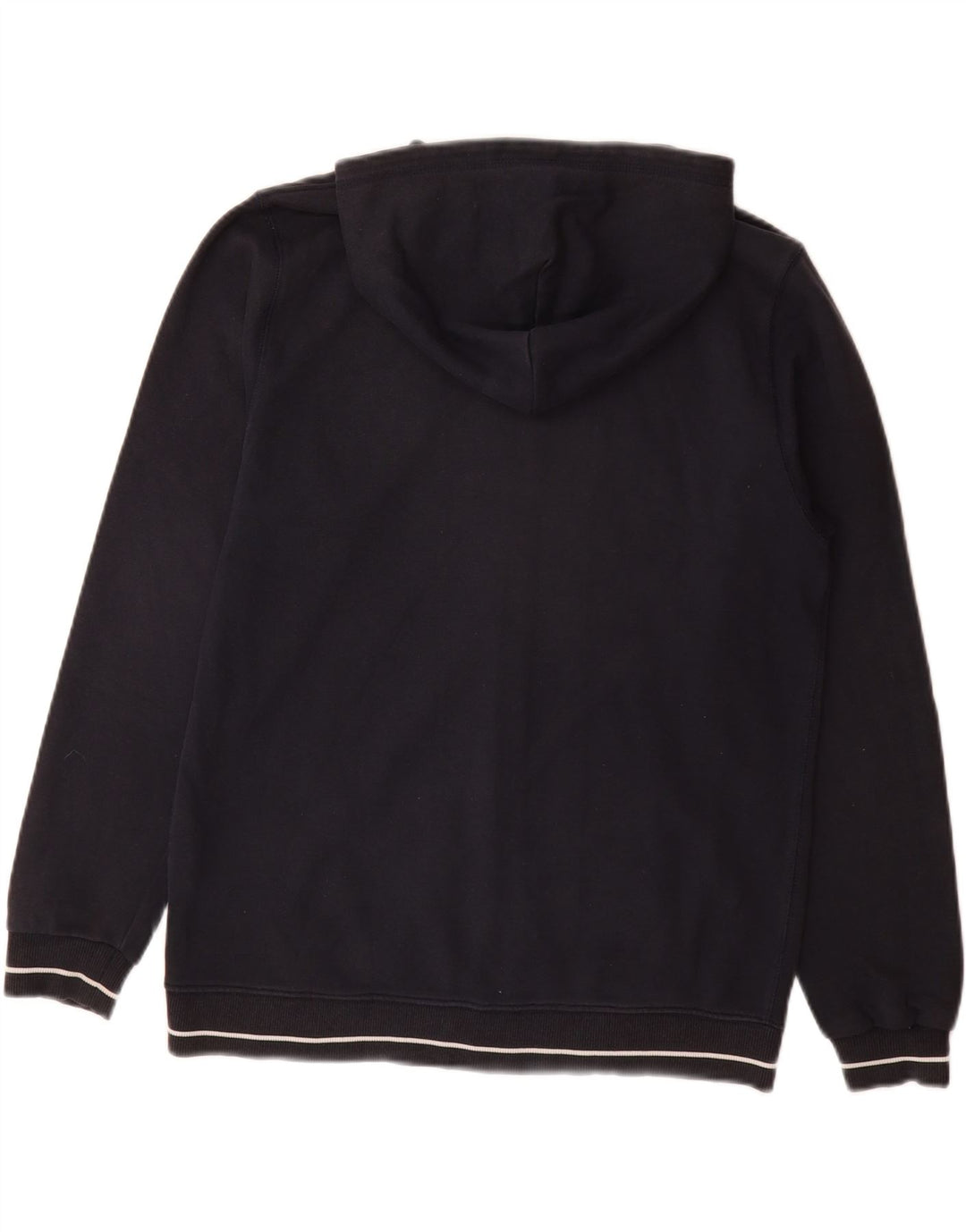 Pulover cu glugă cu fermoar și grafic CHAMPION pentru băieți 13-14 ani XL bumbac bleumarin