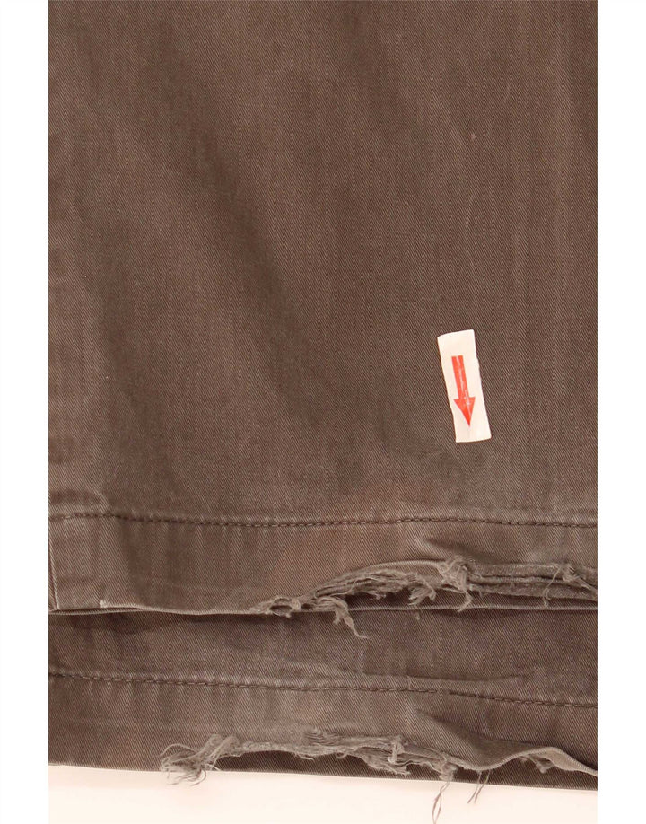 Pantaloni chino obișnuiți pentru bărbați Marks & Spencer L36 L31 Bumbac kaki