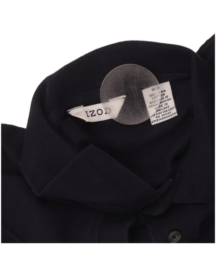 Tricou polo IZOD pentru bărbați, bumbac, albastru bleumarin mediu