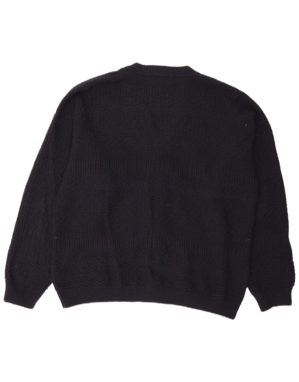 Pulover Cardigan Vintage pentru bărbați XL Bleumarin