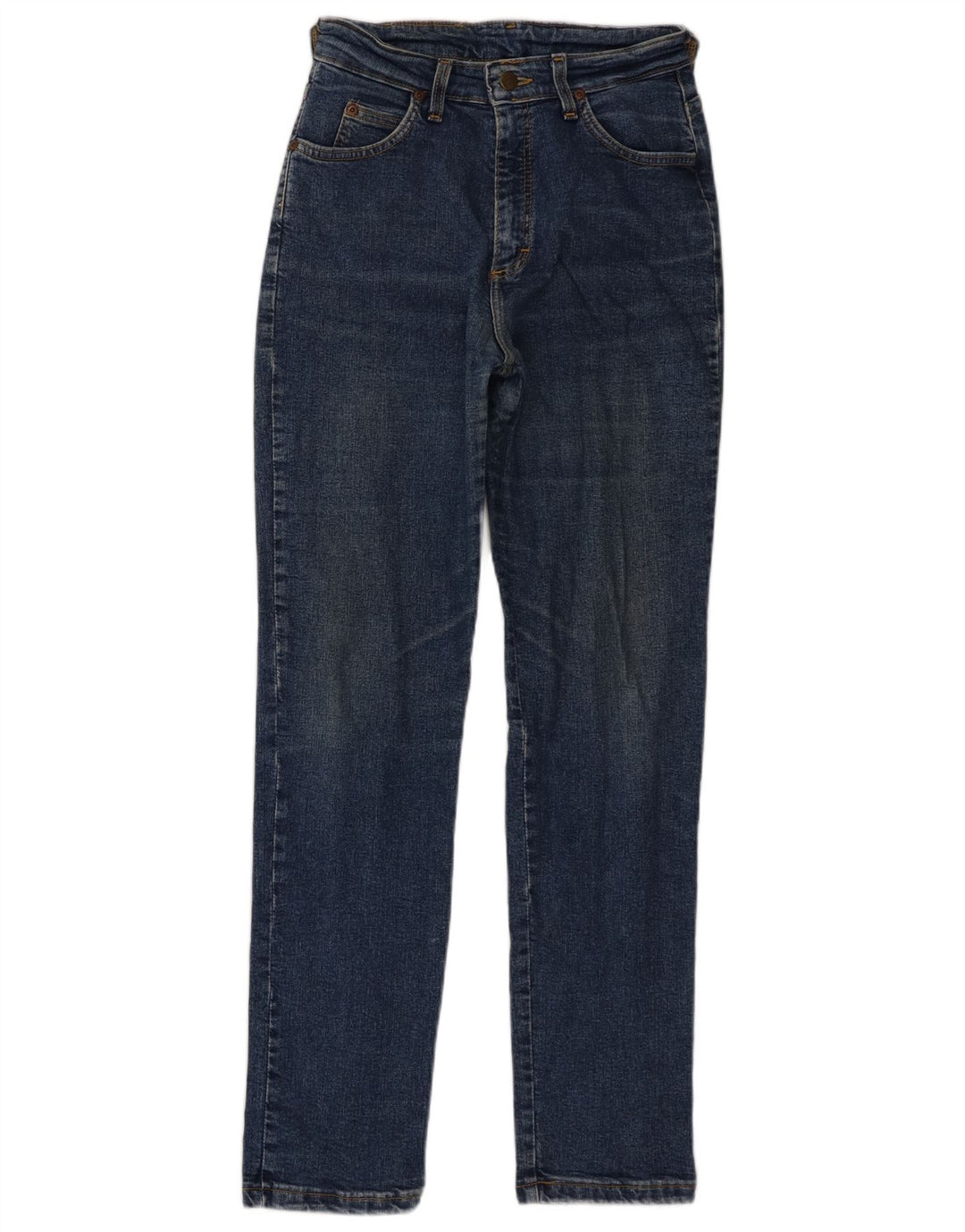 Blugi conici pentru femei Lee W25 L30 albastru