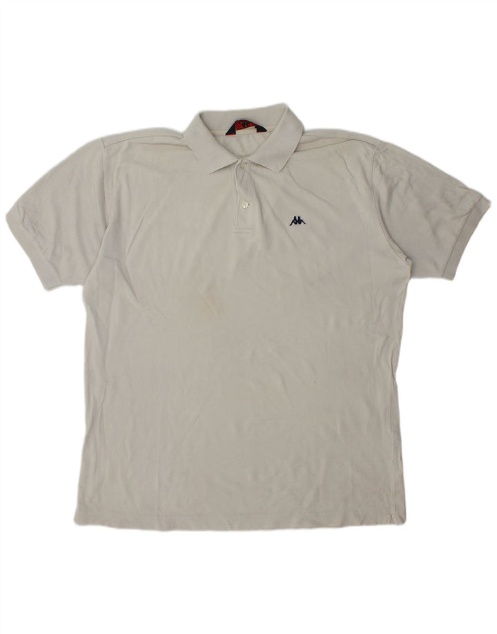 Cămașă polo pentru bărbați Kappa XL bumbac bej