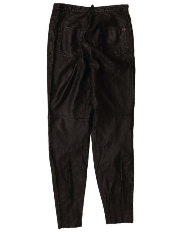 Lavorazione Artigiana Mens Tapered Trousers IT 48 Medium W30 L31 Black