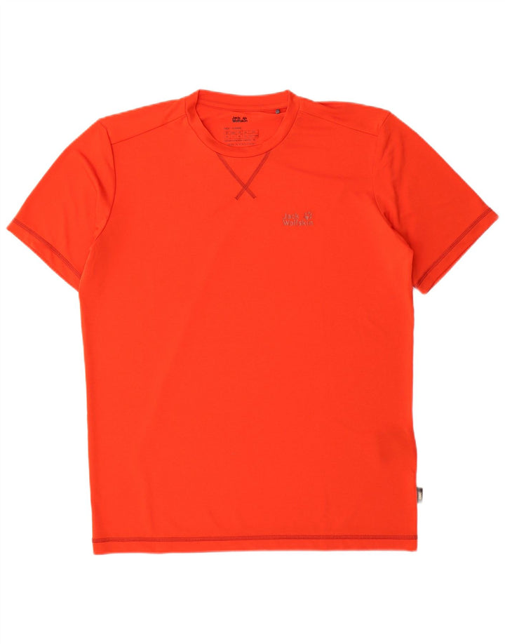 Tricou Jack Wolfskin pentru bărbați Top UK 40 Poliester portocaliu mediu