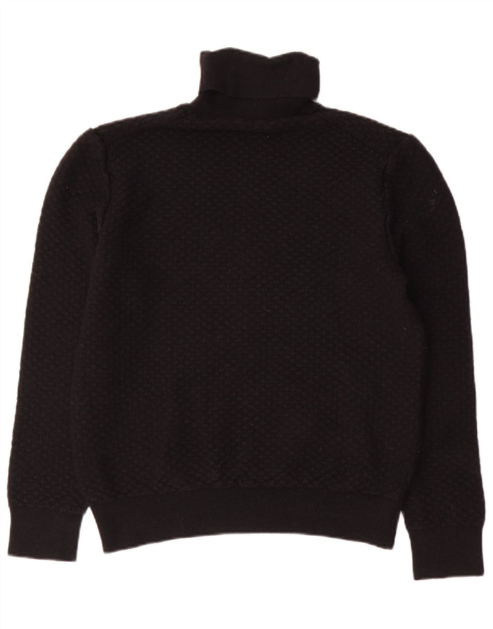 TRUSSARDI Pulover cu gât rulat pentru femei UK 20 2XL Negru