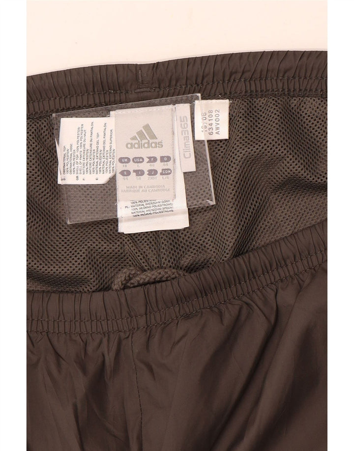 Pantaloni impermeabili pentru femei Adidas UK 18 XL Maro Poliester