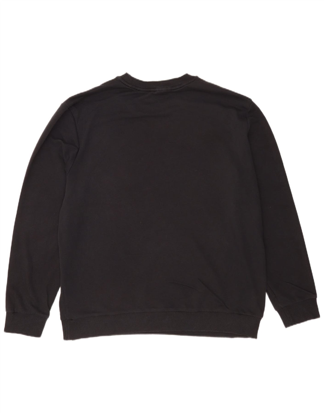Calvin Klein Pulover grafic pentru bărbați, bumbac negru 2XL