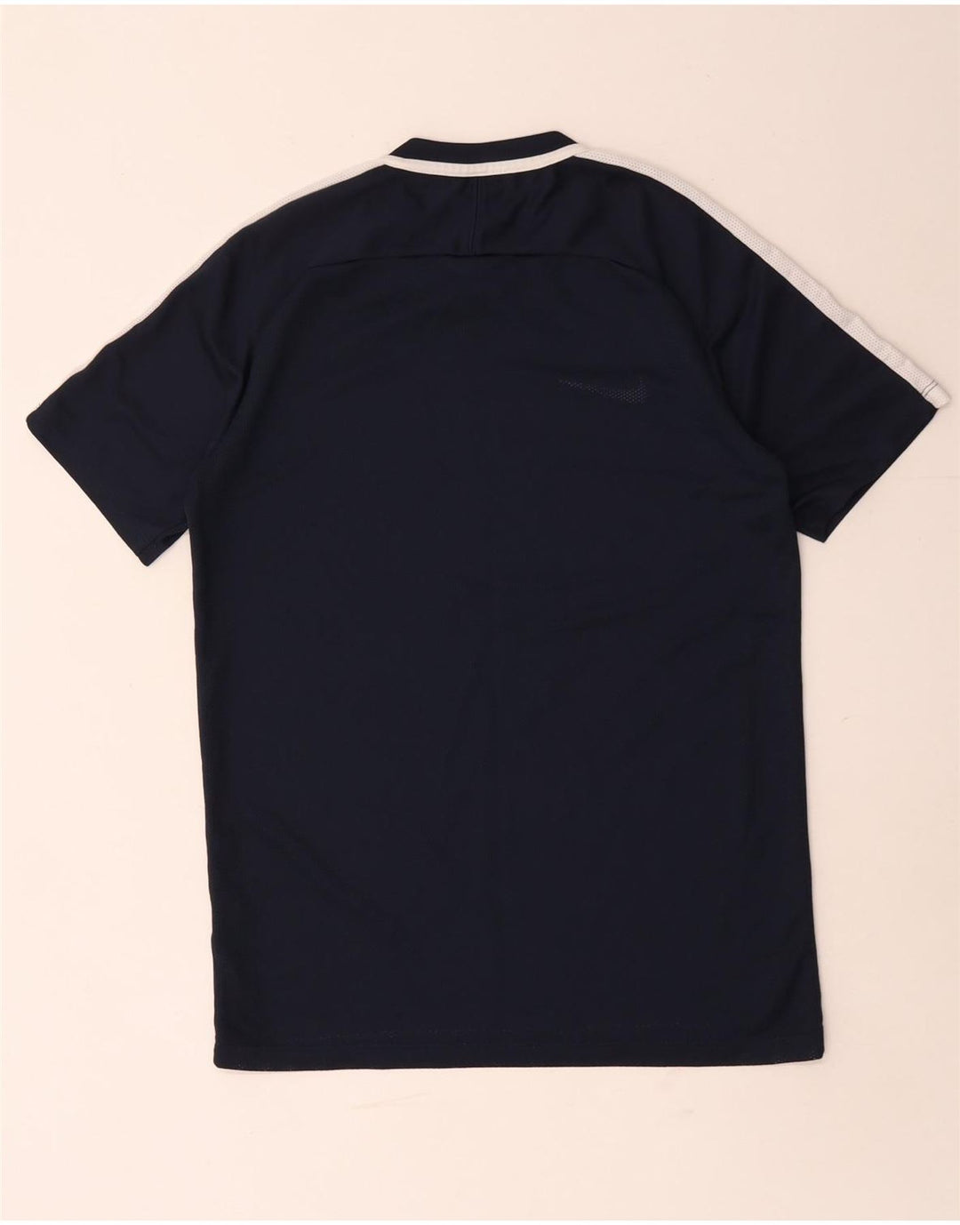 Tricou pentru bărbați Nike Dri Fit Top mic, albastru bleumarin, colorblock