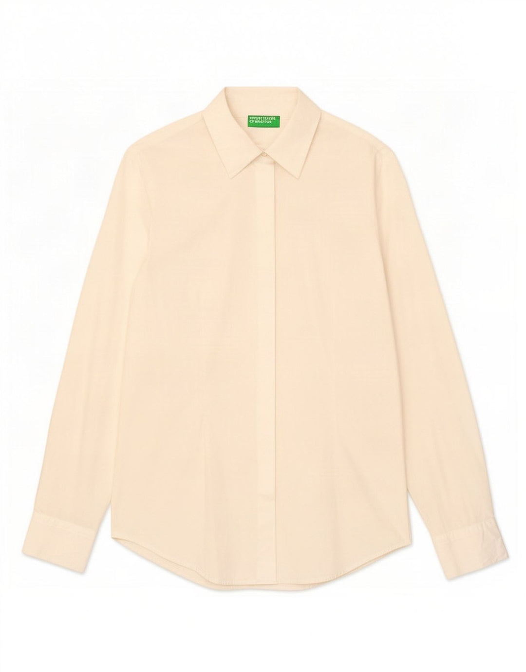 Cămașă Benetton pentru femei UK 12 Medium White