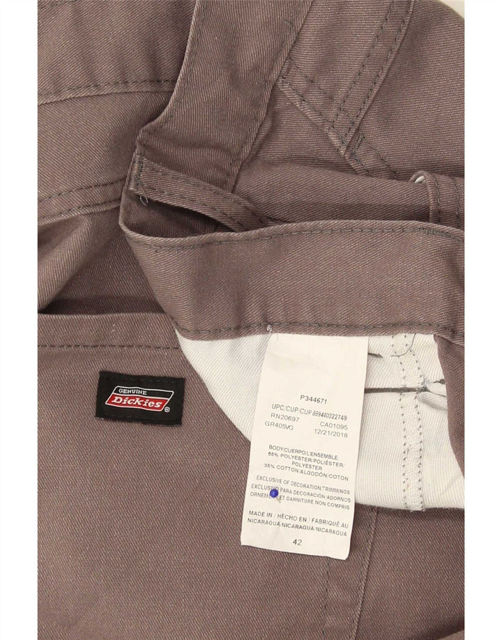 Pantaloni scurți casual pentru bărbați Dickies W42 2XL Gri poliester color bloc