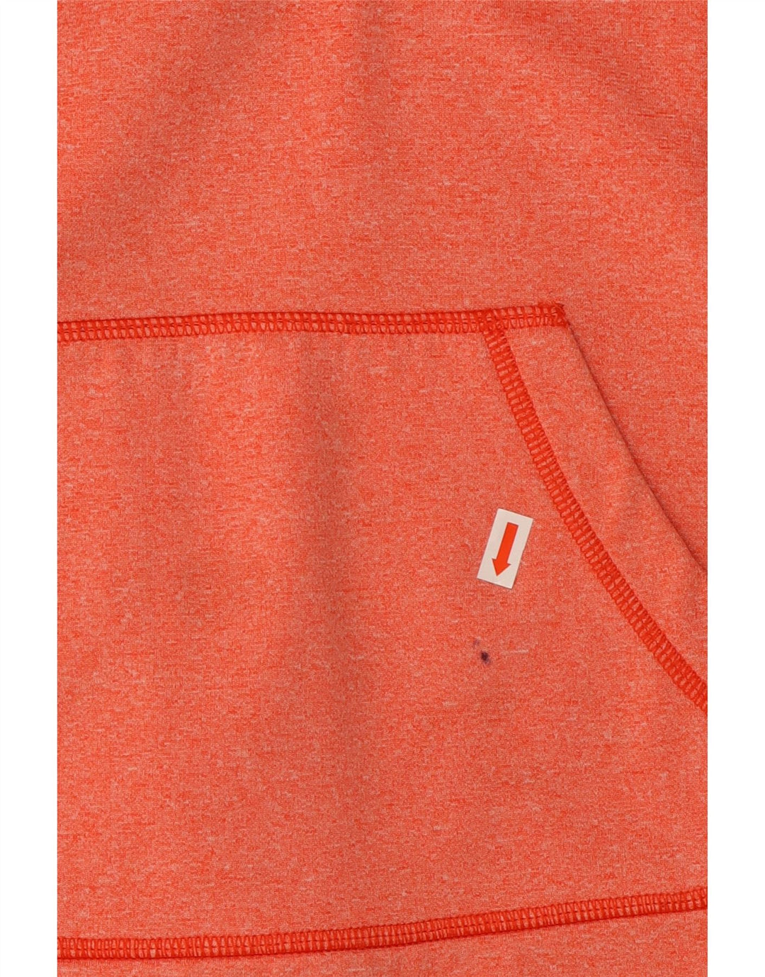 The NORTH FACE Pulover cu glugă cu grafic pentru femei UK 14 Poliester portocaliu mare