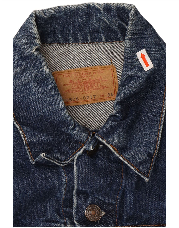 Jachetă de blugi pentru femei LEVI'S EU 36 Small Blue
