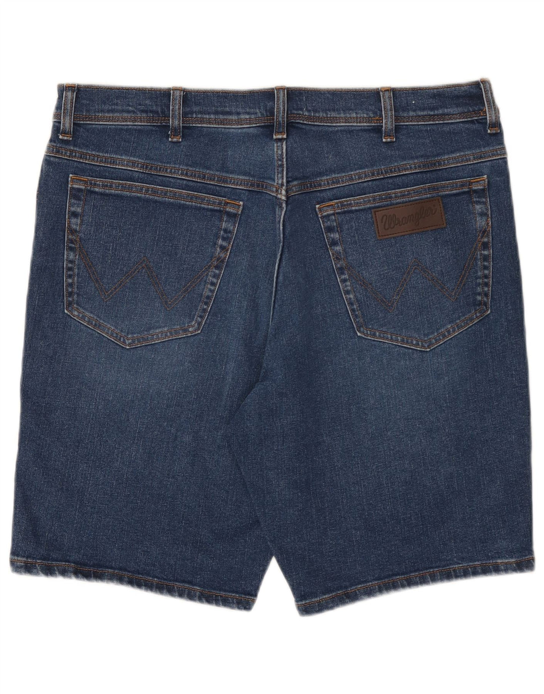 Pantaloni scurți din blugi pentru bărbați Wrangler W36 mari, bumbac, albastru