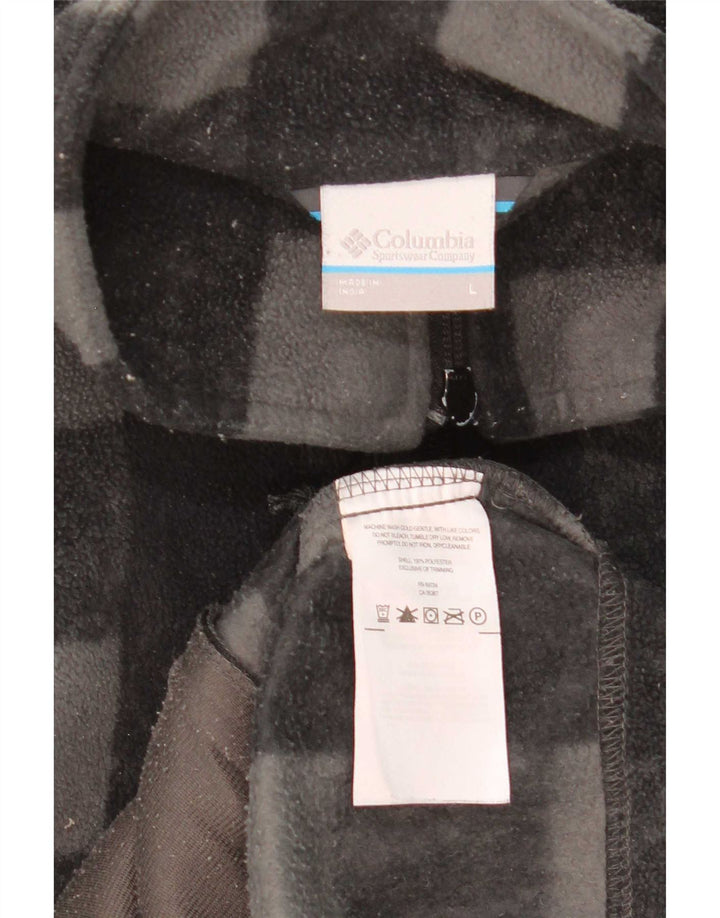 Jachetă fleece pentru bărbați Columbia UK 40, mare, gri din poliester