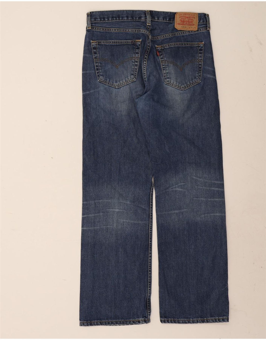Blugi drepti pentru bărbați Levi's 508 W32 L32 Bumbac albastru
