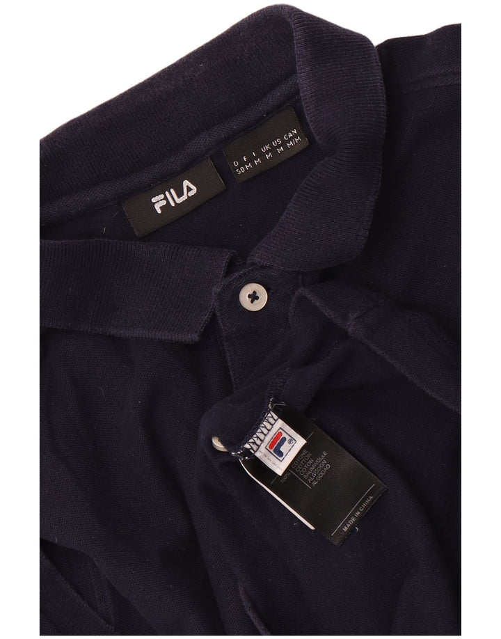 Cămașă Polo Fila Bărbați Medium Bleumarin Bumbac