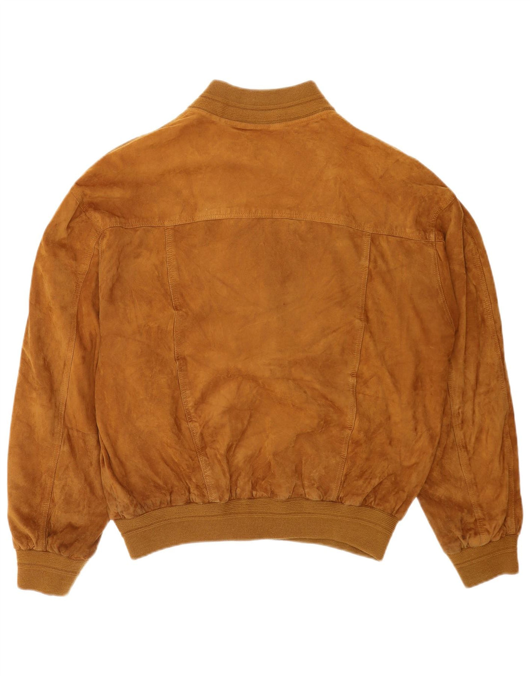 Bomber vintage pentru bărbați din piele intoarsa IT 56 2XL din piele bej