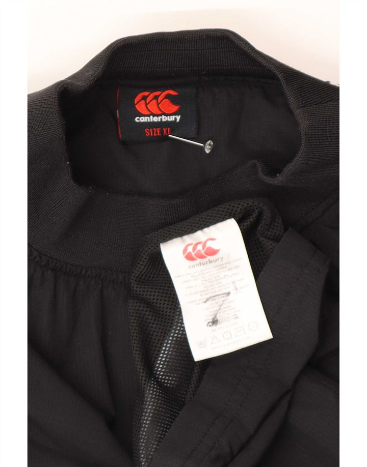 Trening pentru bărbați Canterbury Pulover Top XL Nylon negru