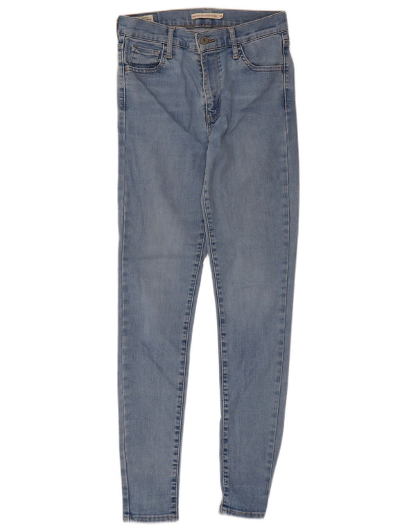Blugi super skinny cu talie mare 720 Levi's pentru femei L26 L30 bumbac albastru