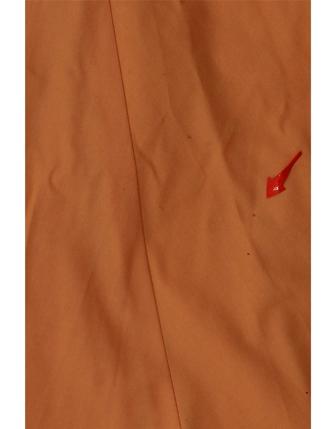 VINTAGE Womens A-Line Skirt W26 Small Orange Polyester Vintage Vintage and Second-Hand Vintage from Messina Hembry 