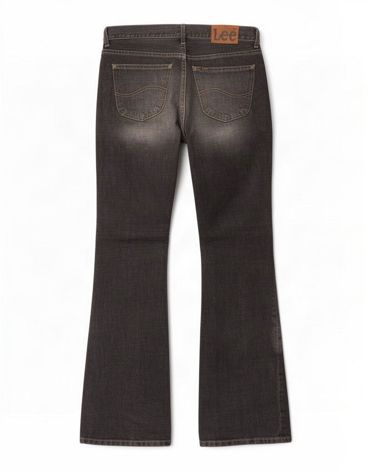 Blugi Lee Denver Bootcut pentru femei W32 L36 bumbac negru