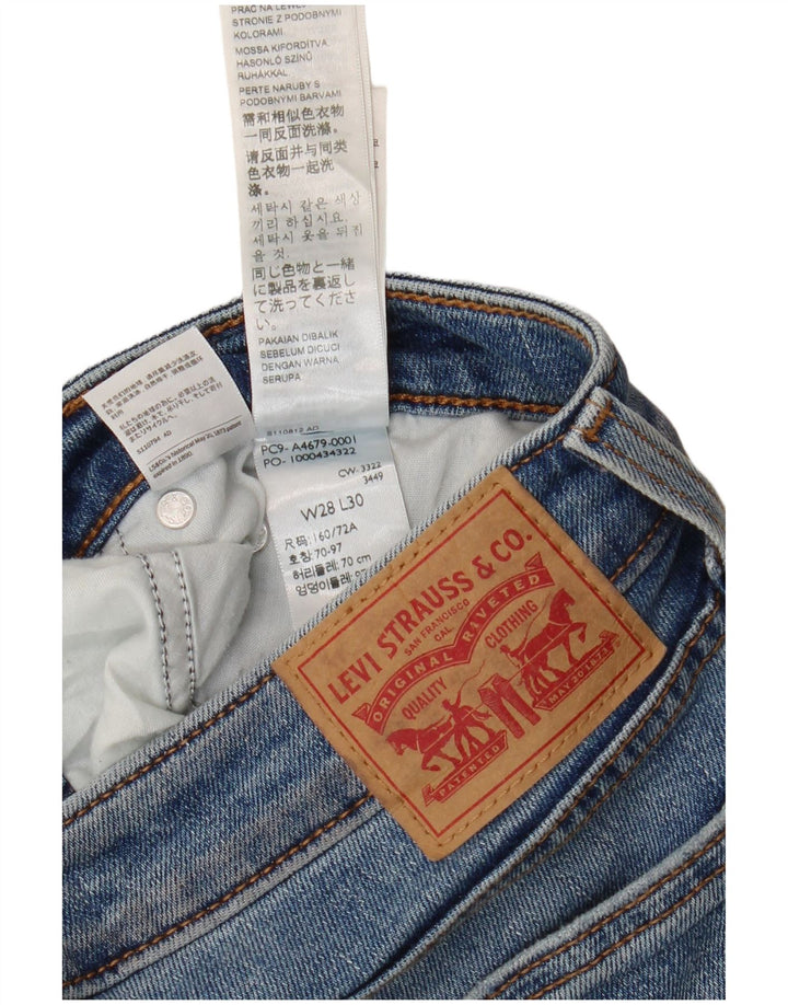 Blugi Levi's Super Low Bootcut W28 L30 Bumbac albastru