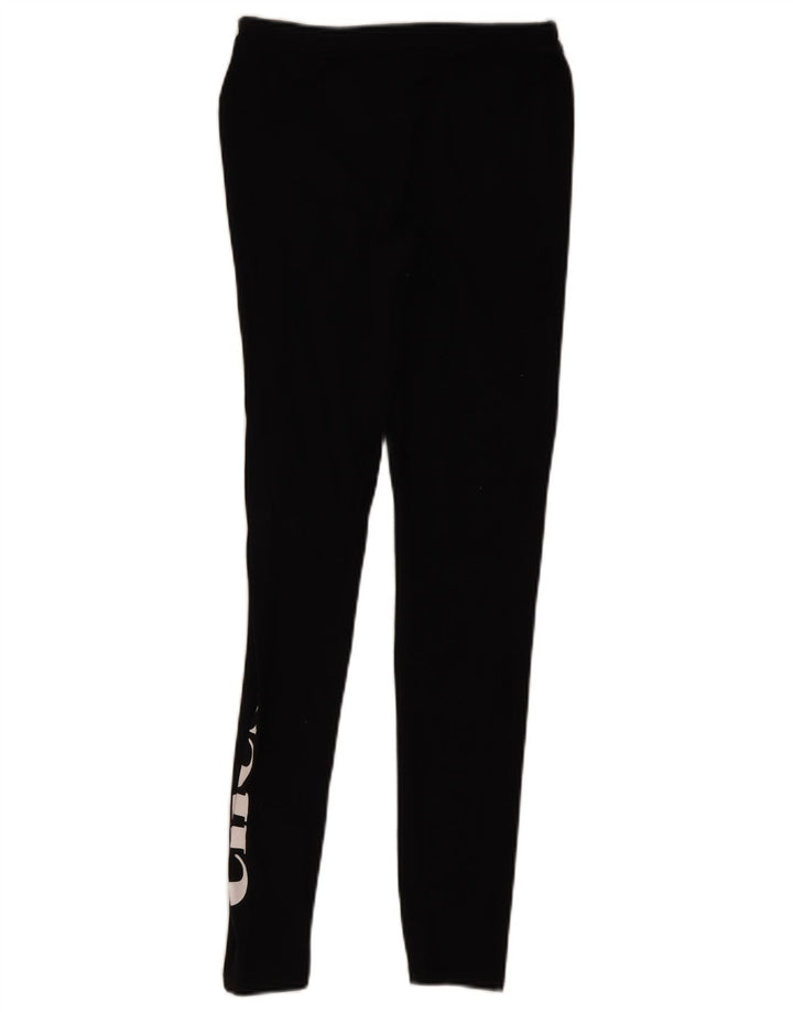 Leggings cu grafic pentru femei Ellesse UK 10, bumbac negru mic