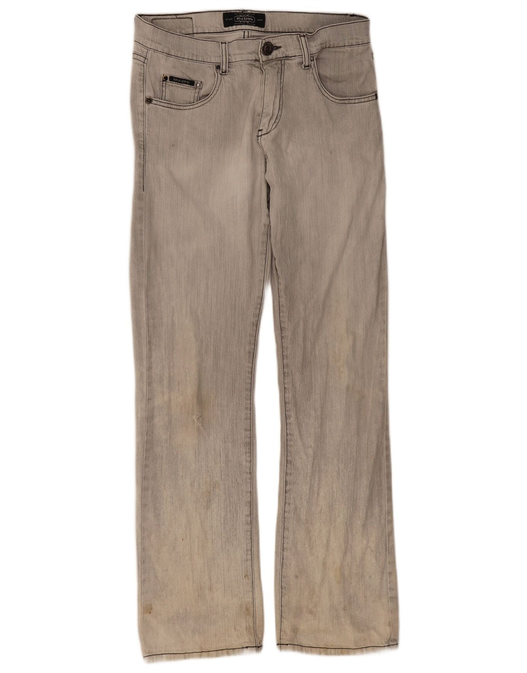 Blugi Bootcut pentru bărbați Rica Lewis IT 48 Medium W32 L33 Gri