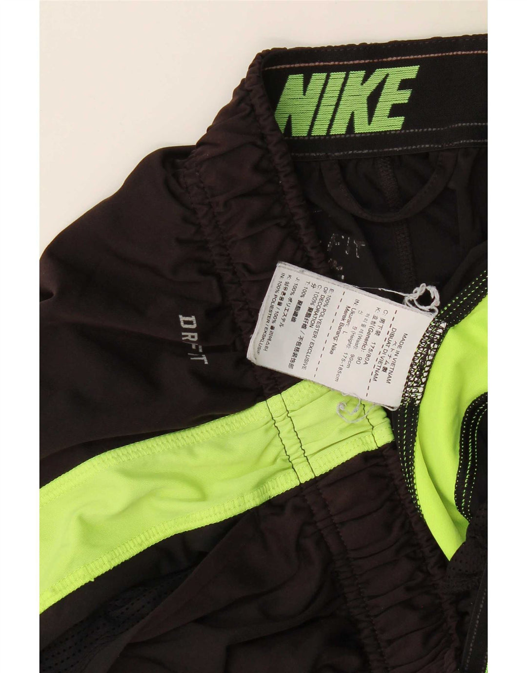 Pantaloni scurți sport Nike Dri Fit pentru bărbați, mari, negru, poliester