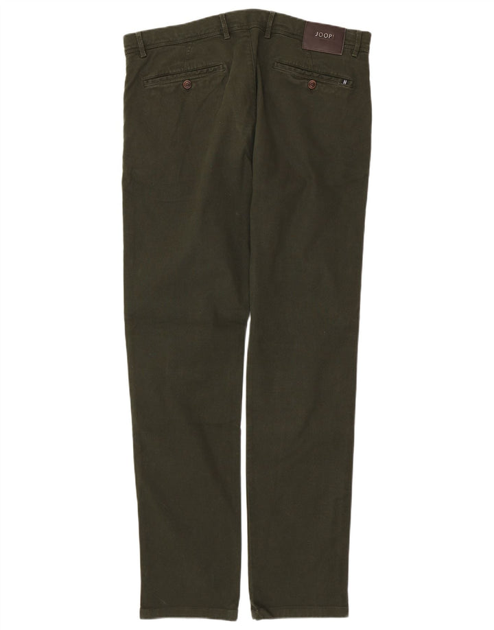 Pantaloni chino slim JOOP pentru bărbați, L34 L34, verde bumbac