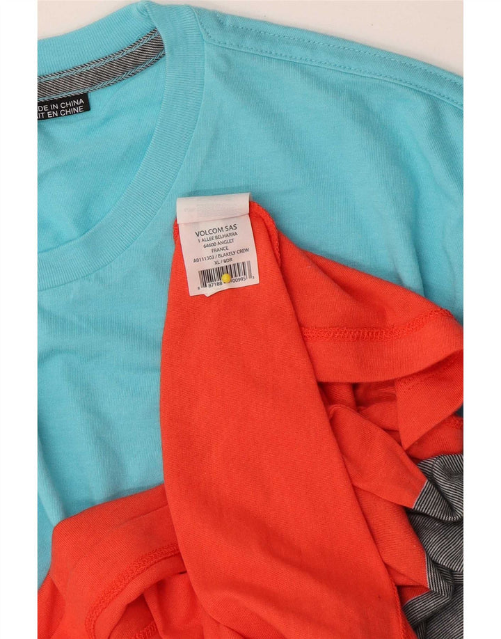 Tricou grafic pentru bărbați Volcom Top XL, multicolor, bumbac color bloc