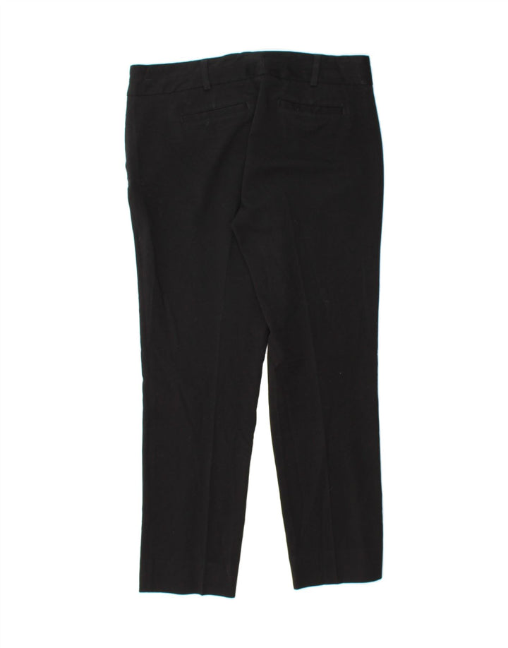 MICHAEL KORS Womens Slim Chino Trousers US 6 Medium W32 L27 Black Vintage Michael Kors and Second-Hand Michael Kors from Messina Hembry 
