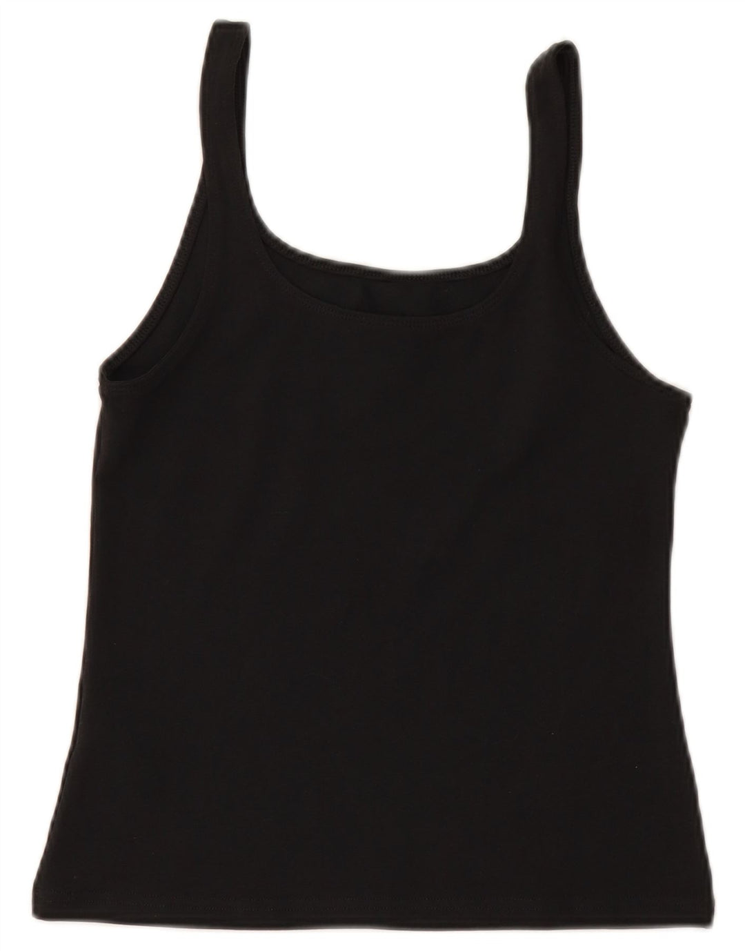 Top crop pentru femei NIKE UK 12, bumbac mediu negru