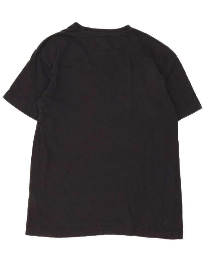 Tricou grafic Kappa pentru femei Top mare din bumbac negru