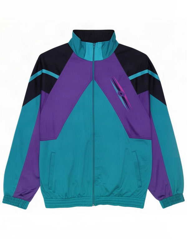 Lotto Mens Trening Top Jacket Large Multicolor Colorblock