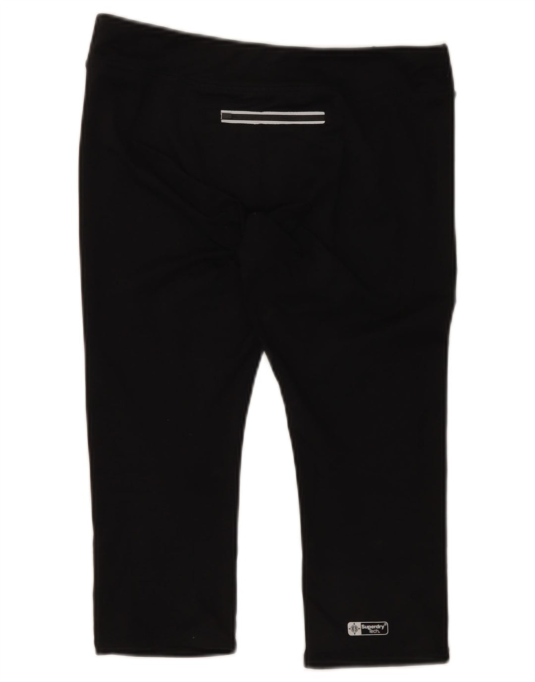 Leggings Capri grafic Superdry pentru femei UK 12 Poliester mediu negru