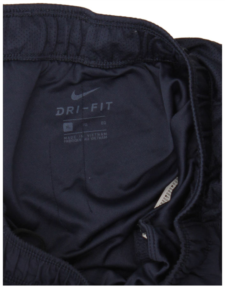 Pantaloni scurți sport Nike Dri Fit pentru bărbați XL, poliester bleumarin