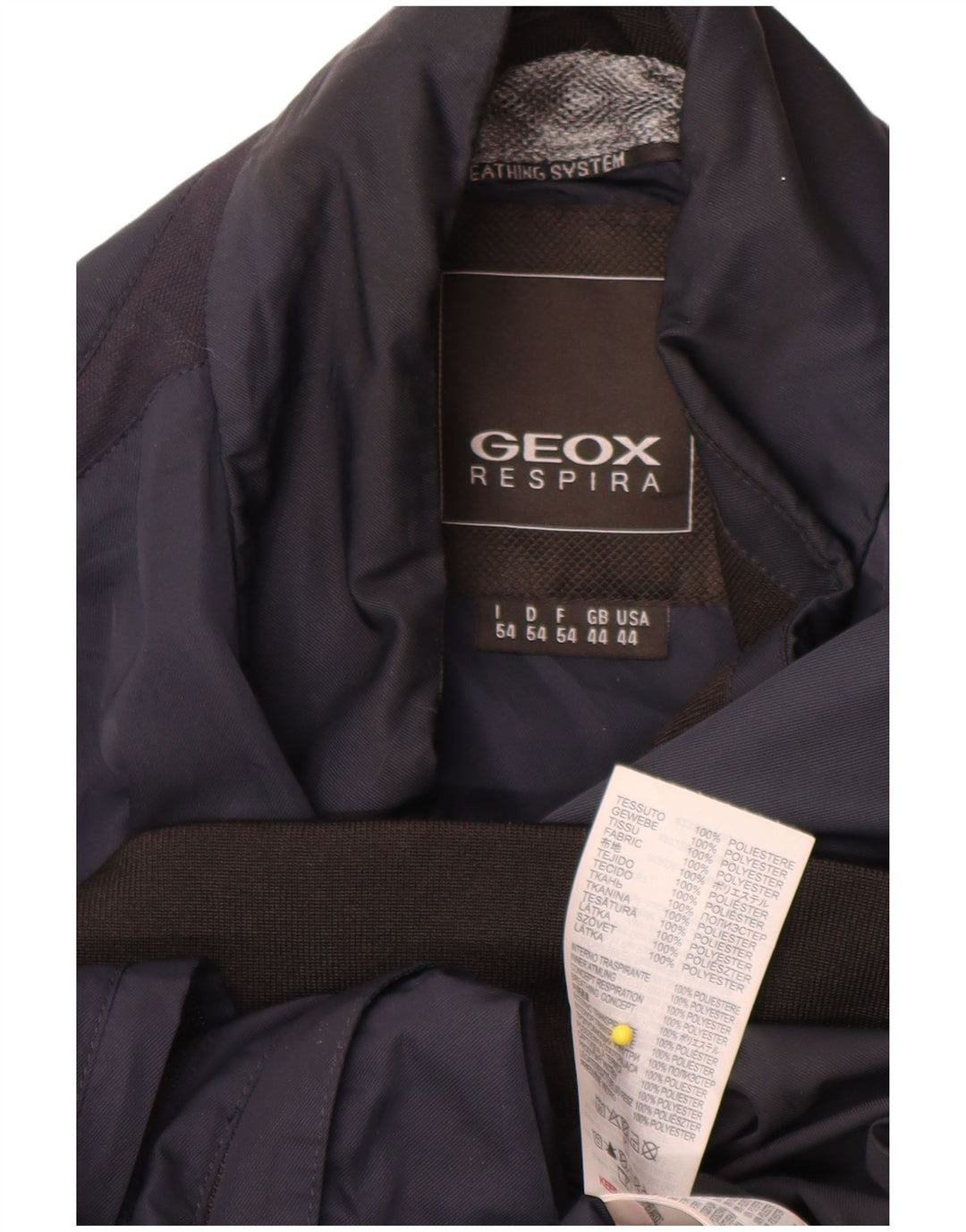 Geacă Bomber Respira pentru bărbați Geox UK 44 2XL Bleumarin Poliester