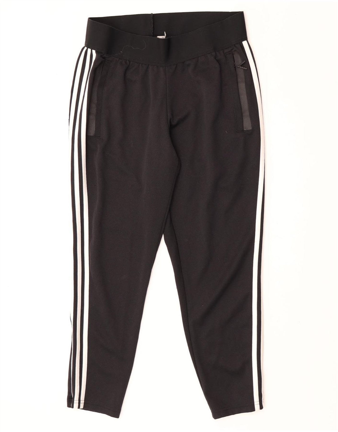 Pantaloni de trening Adidas pentru femei UK 12/14 Poliester mediu negru