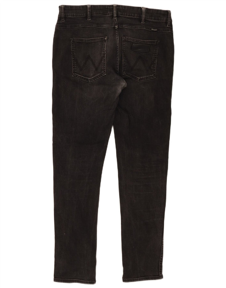 Blugi subțiri Wrangler pentru bărbați Stompers W32 L30 bumbac negru