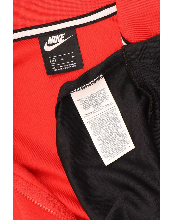 Jachetă de top pentru trening Nike pentru bărbați, roșu mediu, poliester color bloc
