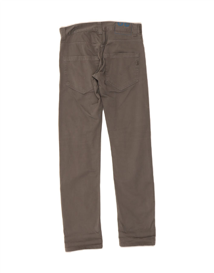 DUNLOP Womens Straight Casual Trousers W30 L31 Grey Vintage Dunlop and Second-Hand Dunlop from Messina Hembry 