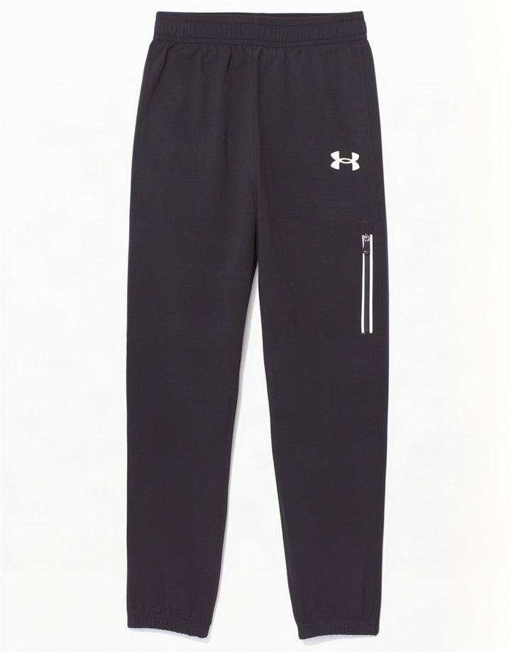 Pantaloni de trening Under Armour Băieți Joggeri 6-7 ani Poliester negru