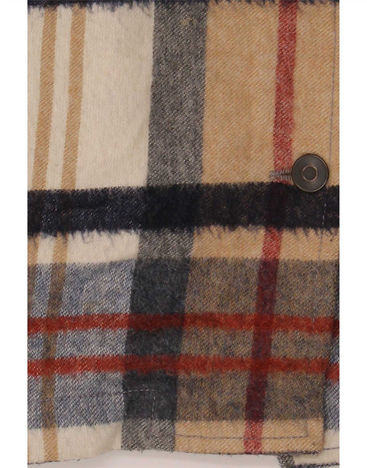 Cămașă de flanel supradimensionată pentru femei Zara UK 14 Medium, multicoloră