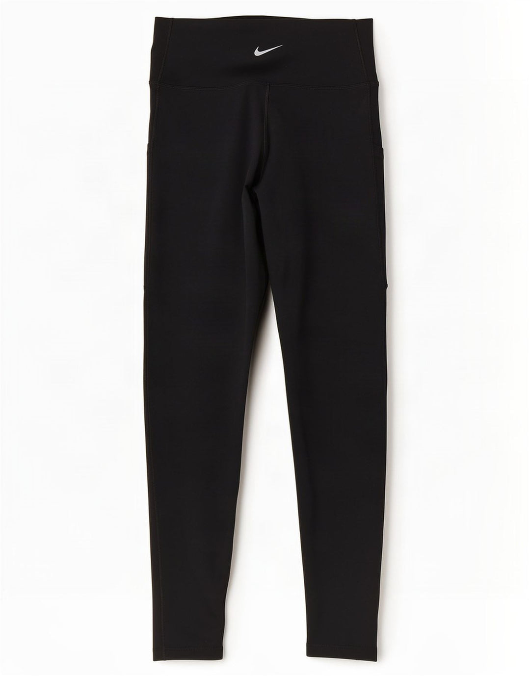 Leggings crop Nike Dri Fit pentru femei UK 12 Poliester mediu negru