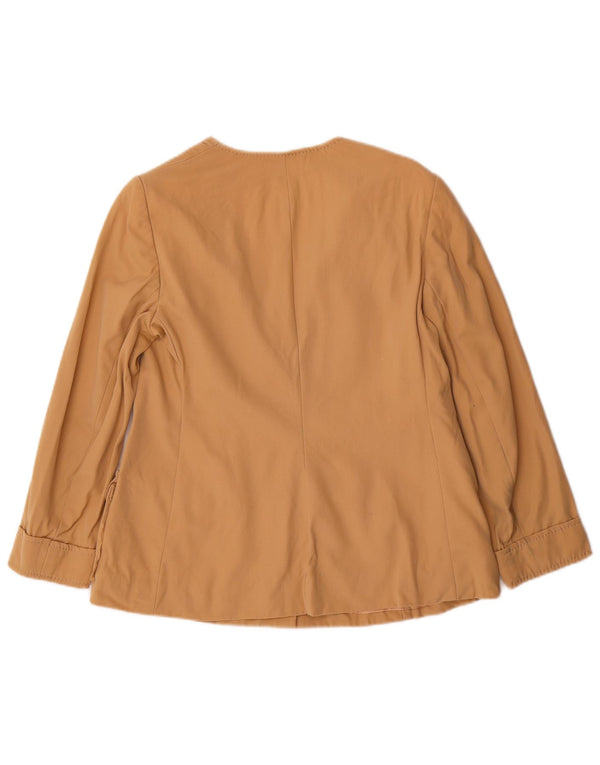 Jachetă pentru femei Louis Feraud cu 5 nasturi EU 48 2XL Lână bej