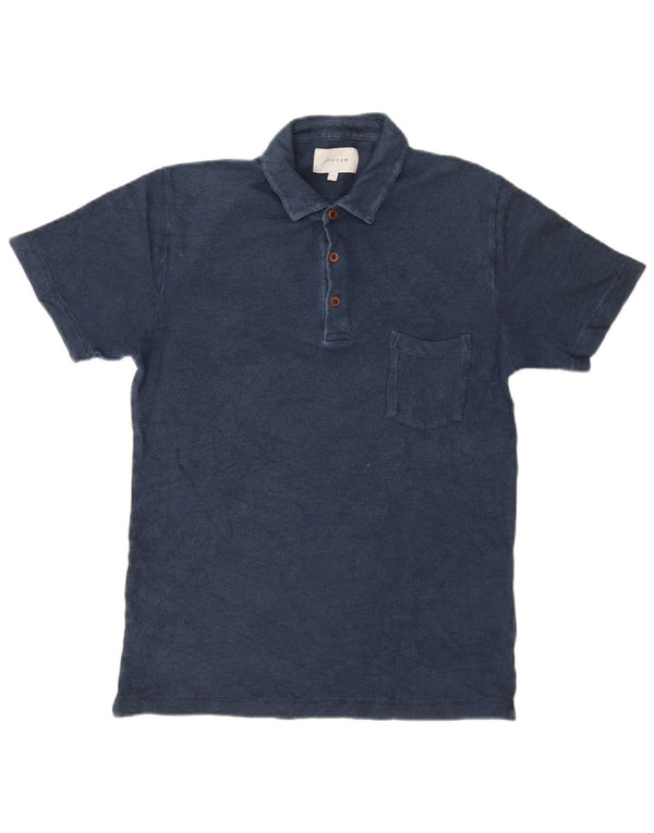 Tricou polo pentru bărbați Jigsaw Bumbac bleumarin mic