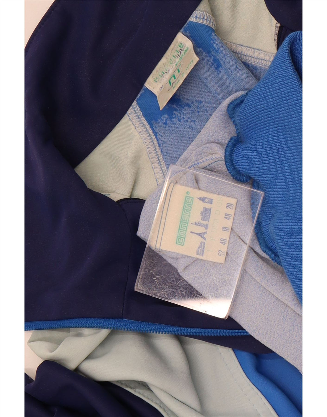 Jachetă de trening Ennerre pentru femei UK 20 2XL Albastru Poliamidă color bloc
