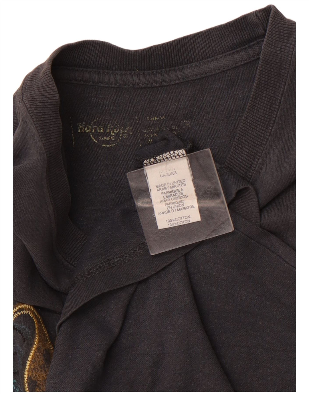 HARD ROCK Tricou grafic Malta pentru bărbați Top din bumbac gri mediu