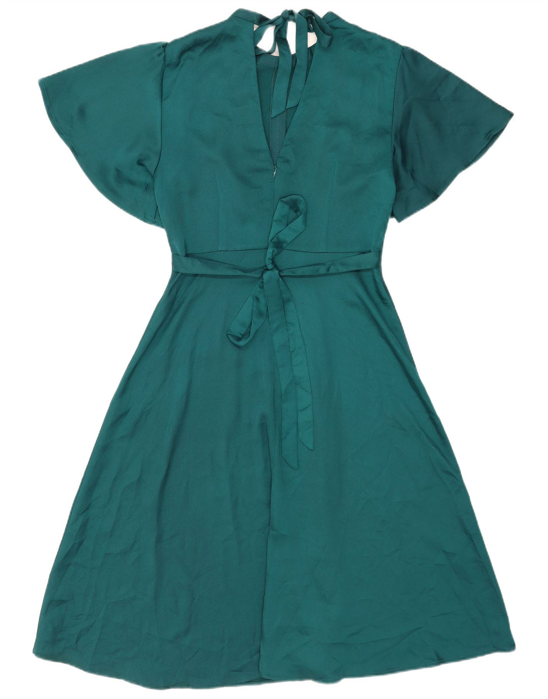 Rochie A-Line Oasis pentru femei UK 12 Poliester verde mediu